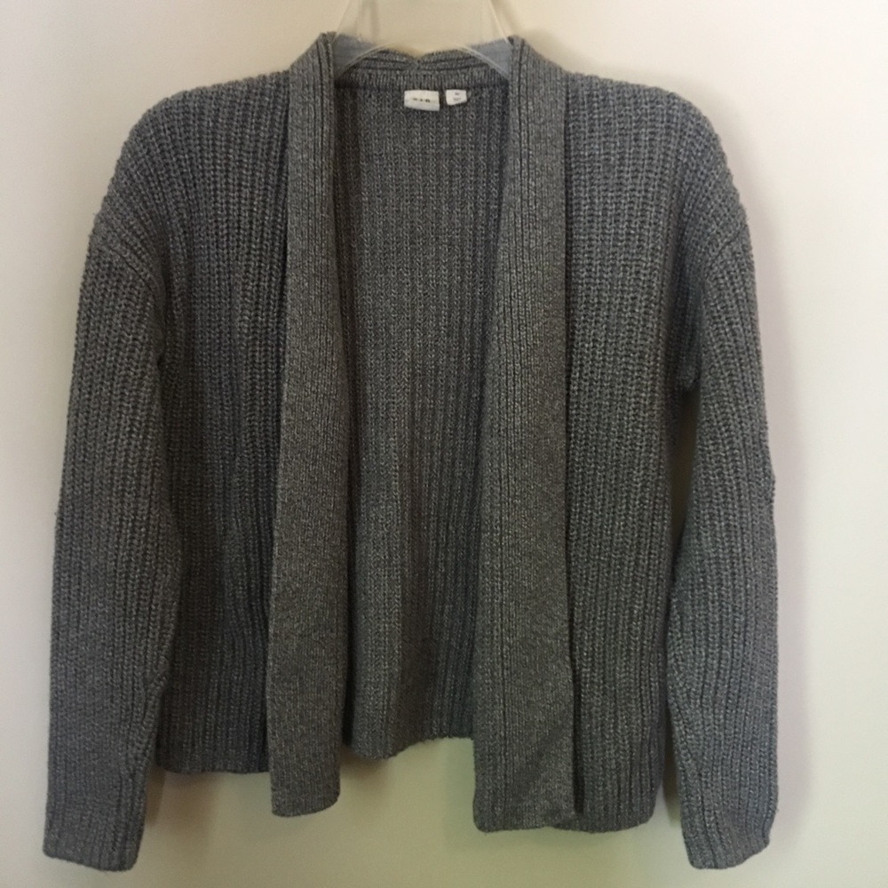 🌼NWOT GAP HEATHER GREY CARDIGAN